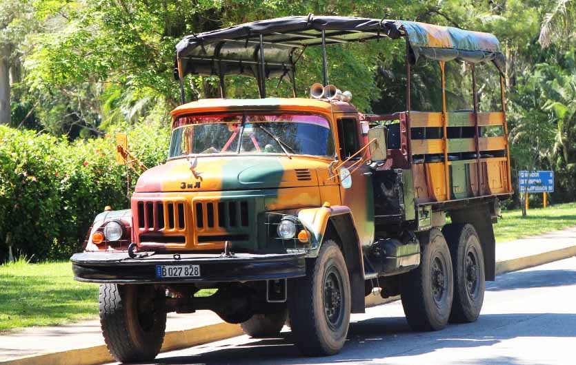 Exkursion mit LKW zum Topes de Collantes