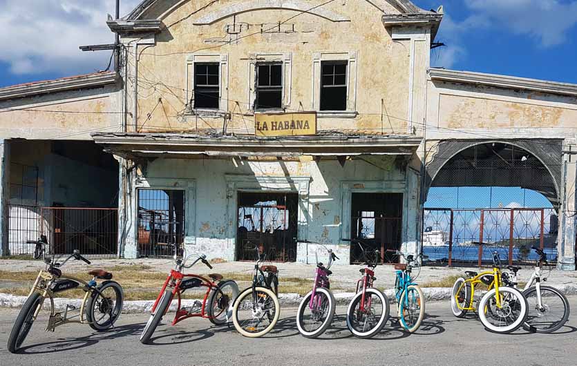 Fahrradausflug mit dem E-Bike Havanna Kuba