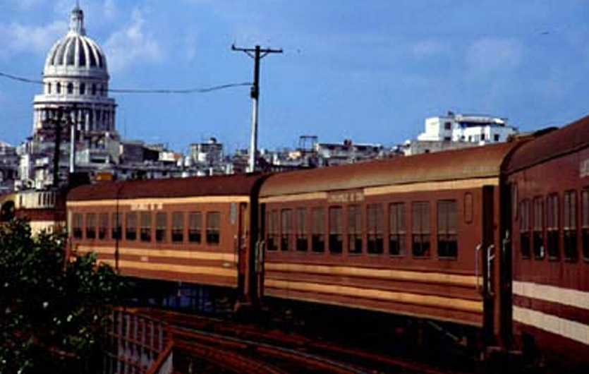 Eisenbahn Havanna Kuba