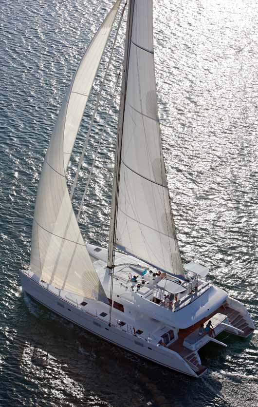 Lagoon 620 Draufsicht 2