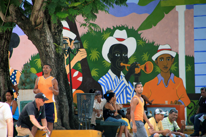 Wandmalerei Havanna