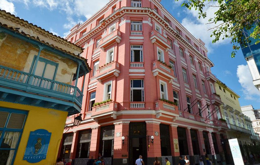 Ambos Mundos Havanna Hotelansicht 
