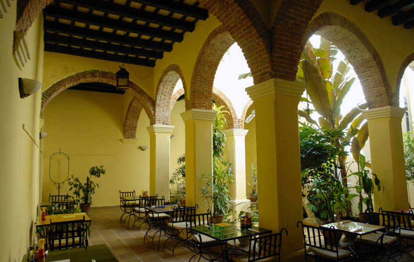 Conde de Villanueva Havanna Innenhof 