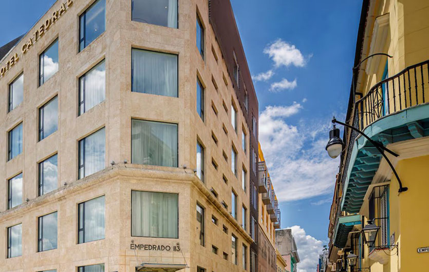 Hotel Melia Innside Habana Catedral Ansicht
