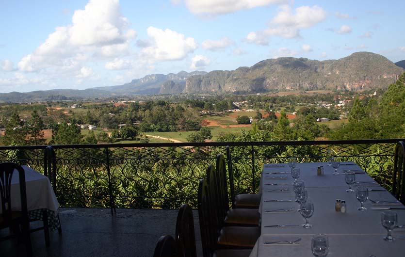 La Ermita Vinales Restaurant-Terrasse
