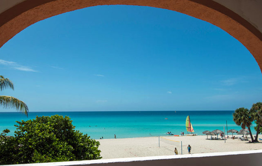 Cuatro Palmas Varadero Blick zum Strand